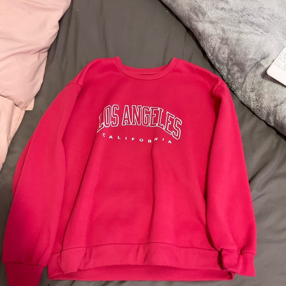 Red Los Angeles Sweatshirt